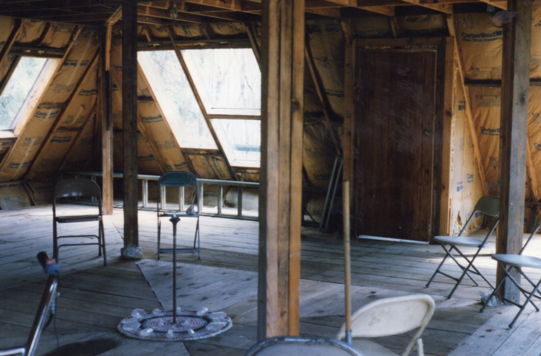 Inside Wood Pyramid, ground floor