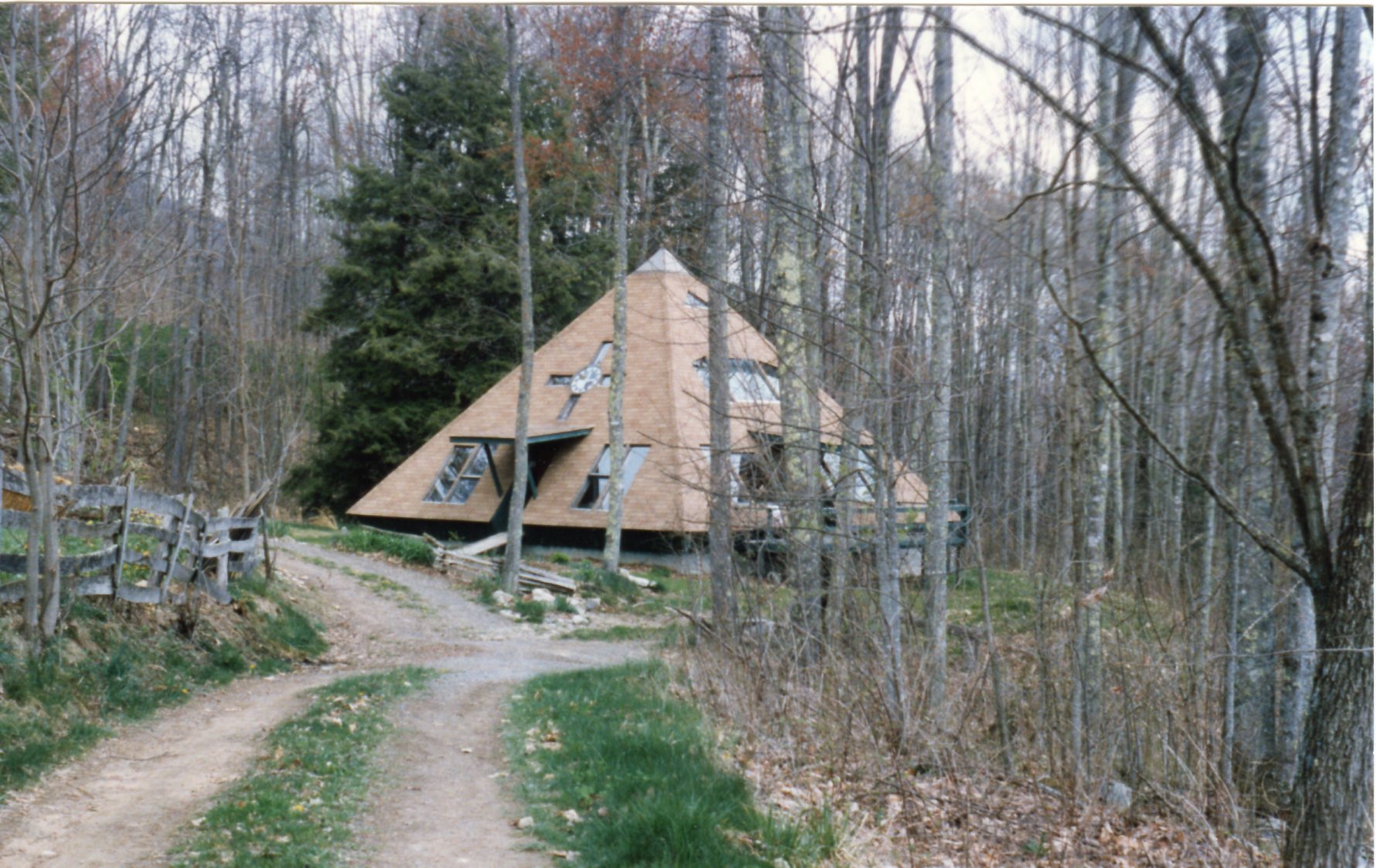 Wood Pyramid in woods