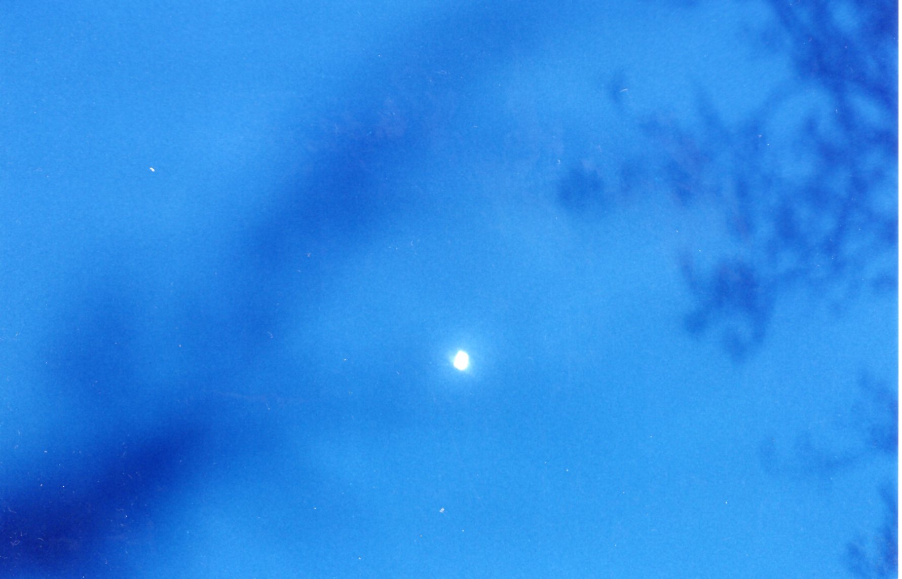UFO above pyramid